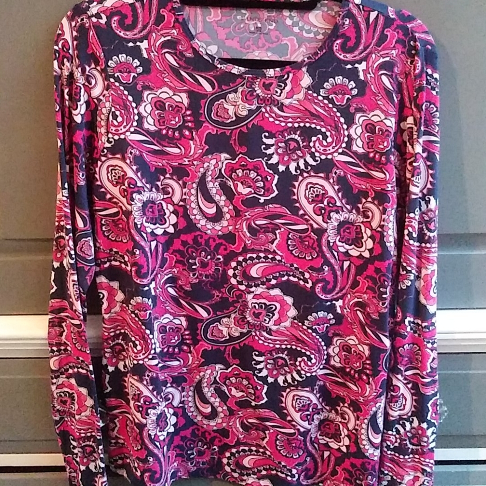 LANDS' END Patterned Blouse
